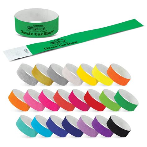 Tyvek wristbands 